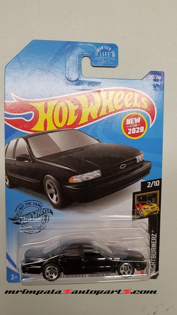 Hotwheels 1996 Chevy Impala SS Nightburnerz